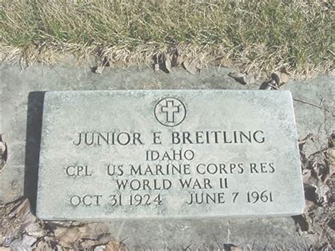 junior breitling obituary 1961|Obituary .